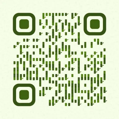 Bamboo QR code design