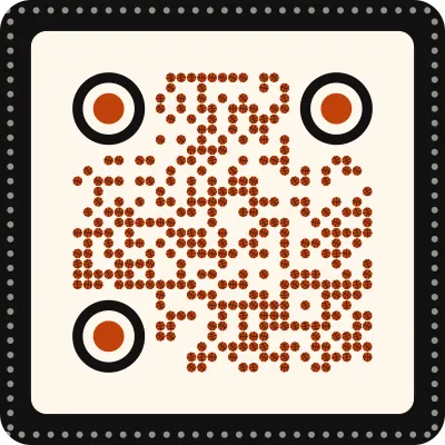 Basketball QR code design
