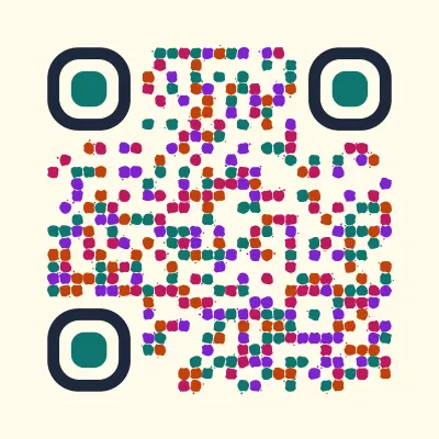 Carnival QR code design
