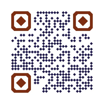 Diamonds QR code design