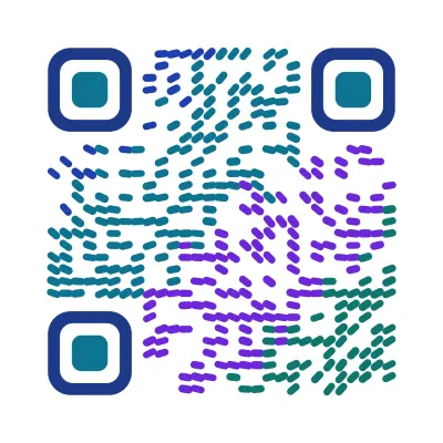 Flow field QR code design