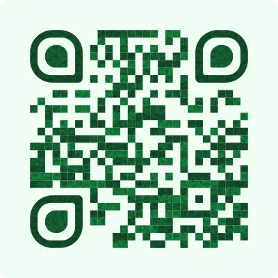 Forest QR code design