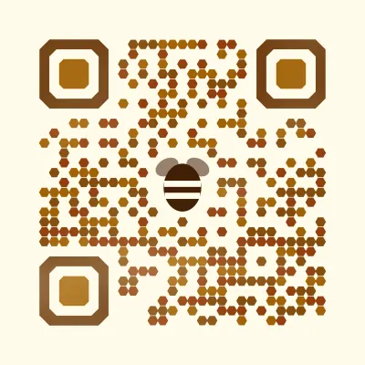 Honeycomb QR code design