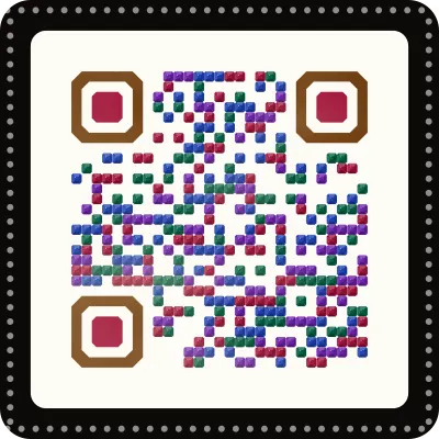 Jewels QR code design