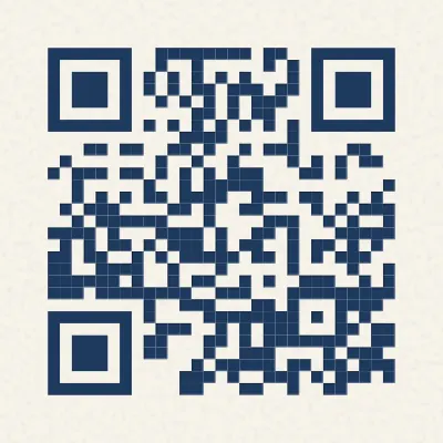 Letterpress QR code design