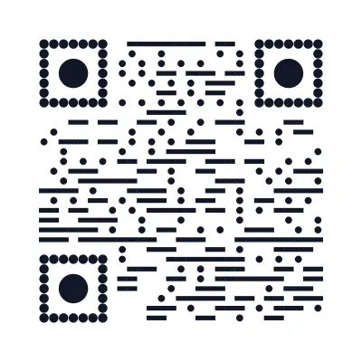Morse code QR code design