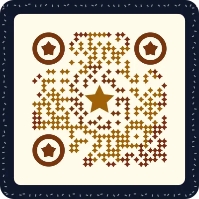 New Year QR code design