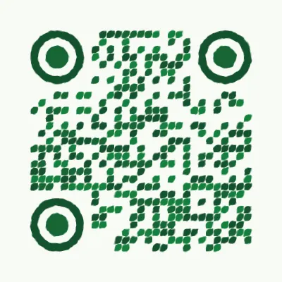 Organic QR code design