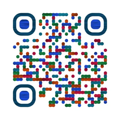 Summer QR code design