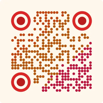 Sunset QR code design