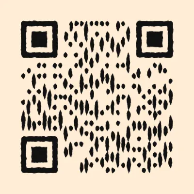 Tiger stripes QR code design