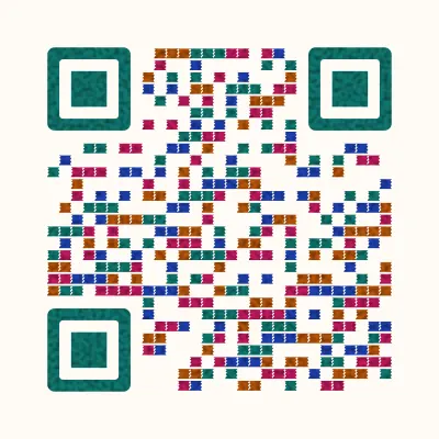 Washi tape QR code design