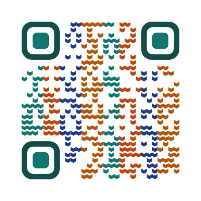 Zigzag QR code design