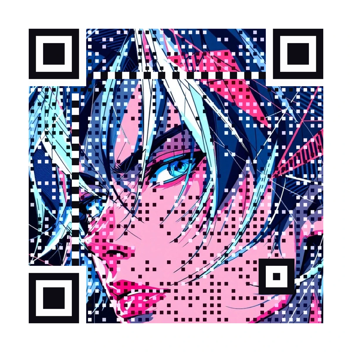Illustration rendered as a scannable AriaQR code