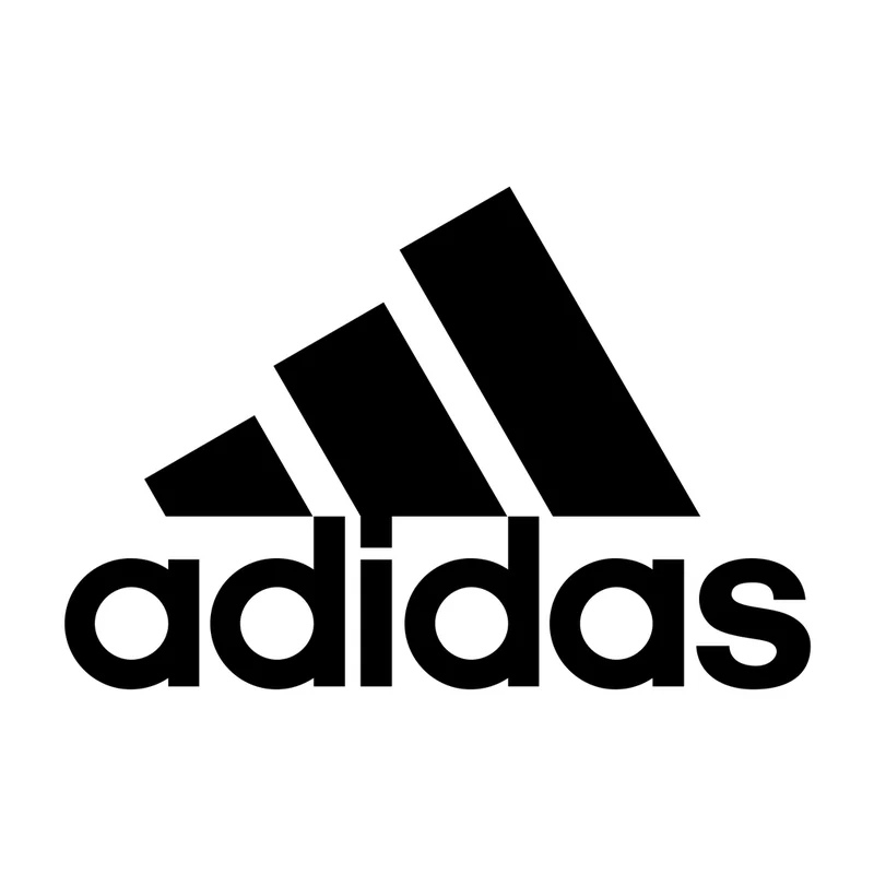 Adidas logo as uploaded (demonstration)