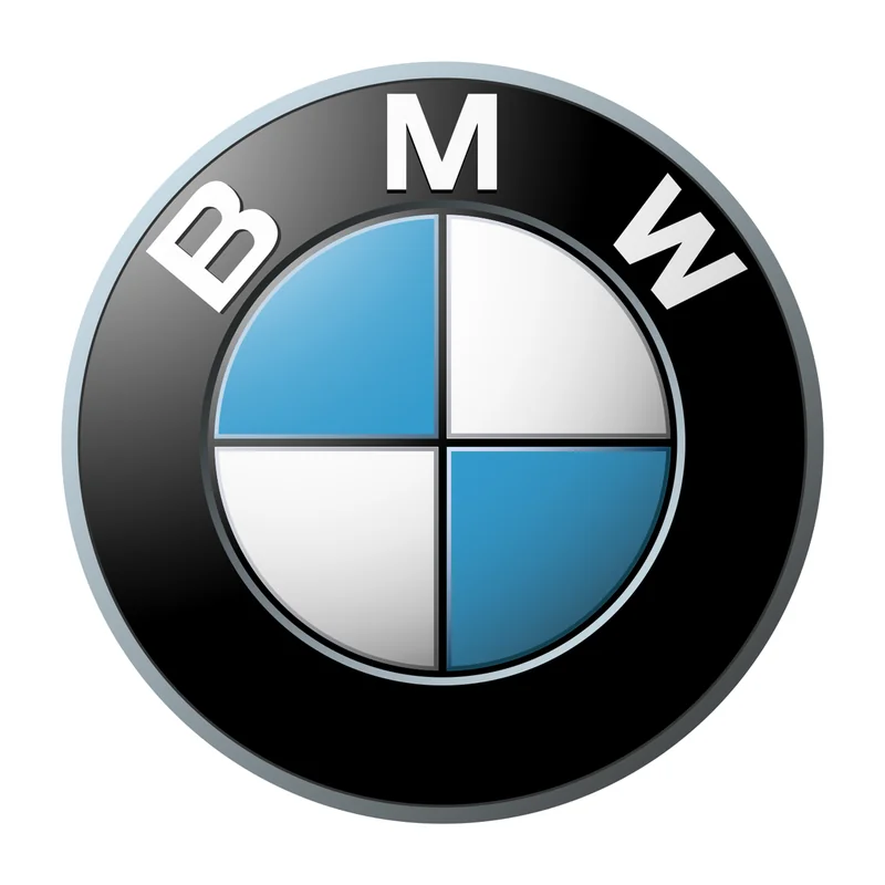 BMW logo as uploaded (demonstration)
