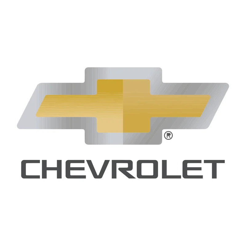 Chevrolet logo as uploaded (demonstration)