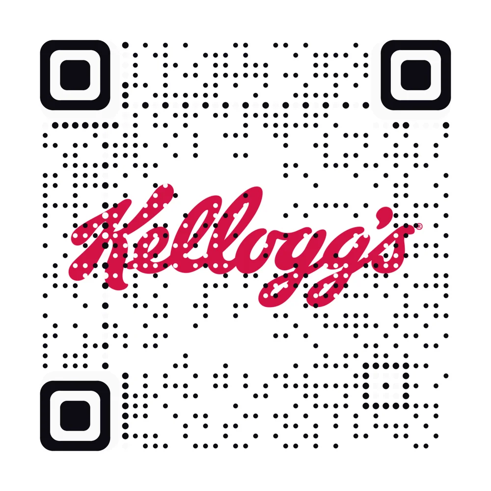 Kellogg's logo as an AriaQR code (demonstration)