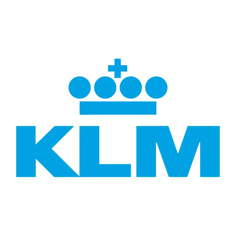 KLM logo as uploaded (demonstration)