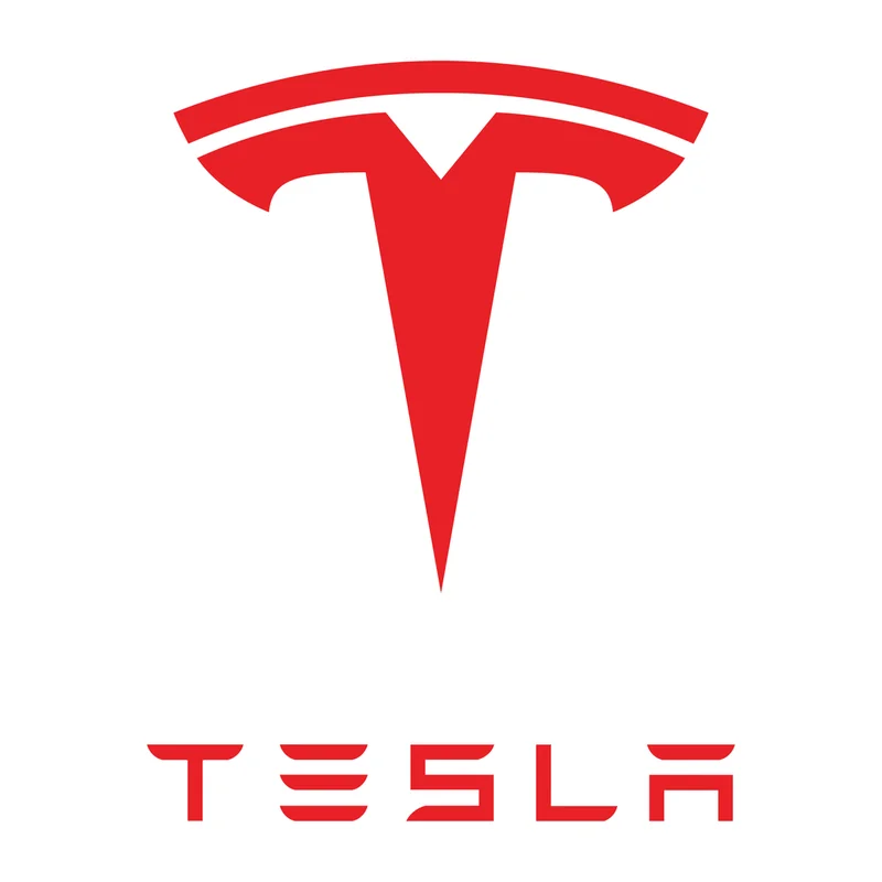 Tesla logo as uploaded (demonstration)
