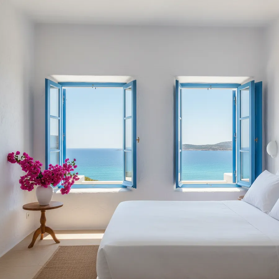 A sea-view room