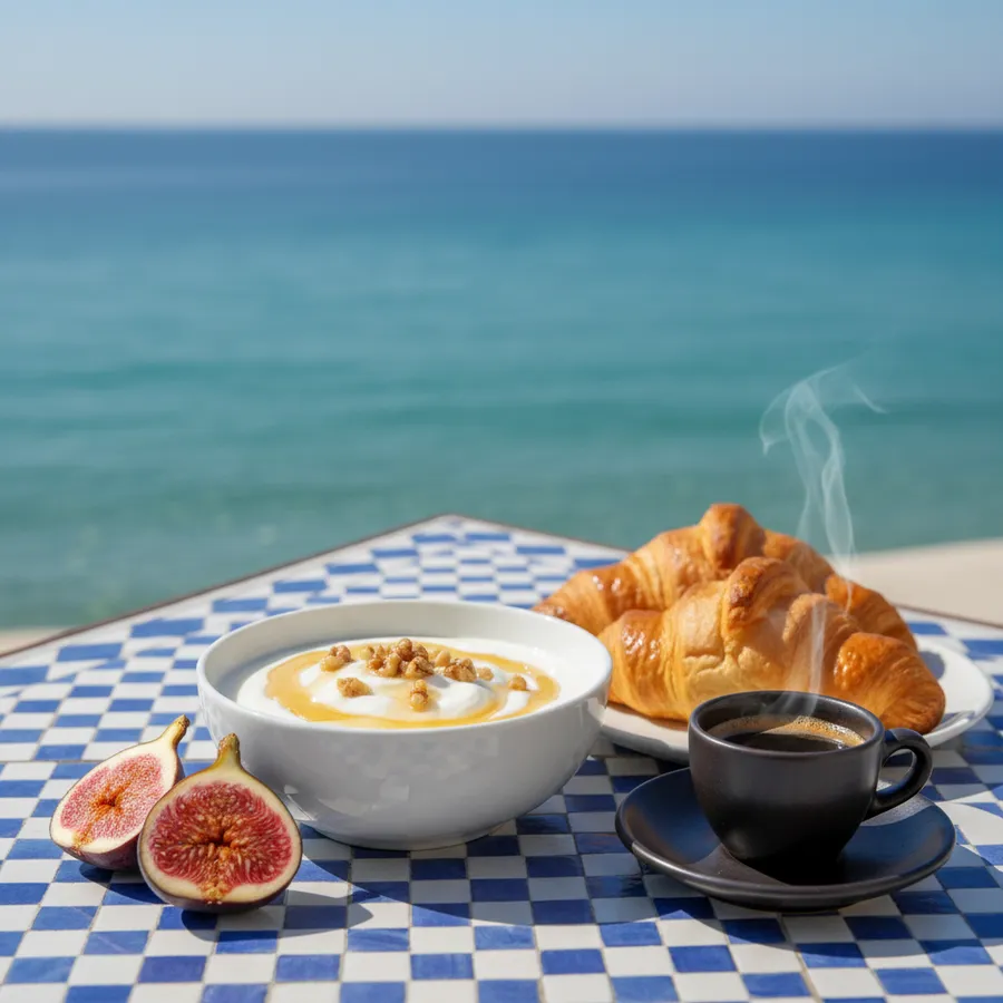 Breakfast on the terrace