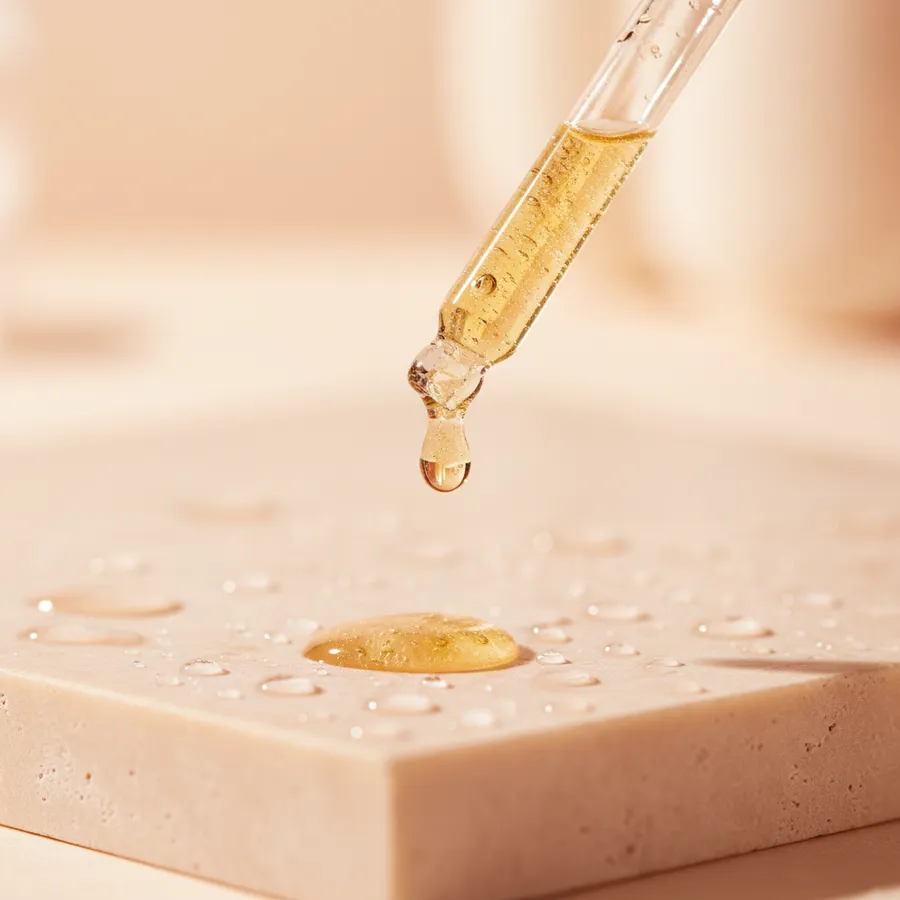 A drop of serum